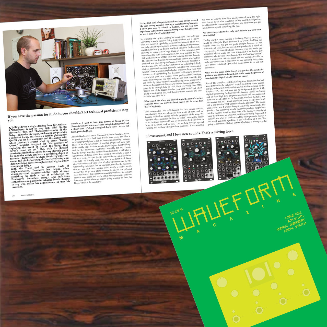 SOLD OUT - Issue #14 PRINT version Feat. BLACK NOISE MODULAR/LA ...