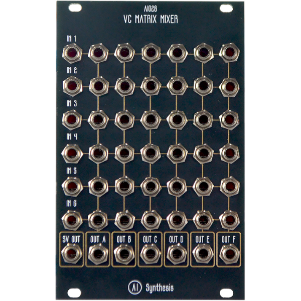 AI028 Voltage Controlled Matrix Mixer - AI Synthesis - Waveform