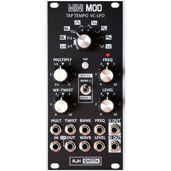 MiniMod Tap Tempo VC-LFO - AJH Synth - Waveform Magazine