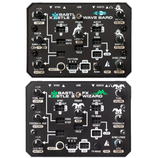 Kastle 2 Wave Bard & Kastle 2 FX Wizard - Bastl - Waveform
