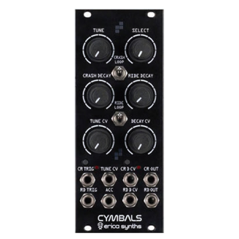 CYMBALS erica synths モジュラーシンセサイザー Erica Synths - Cymbals - Waveform Magazine