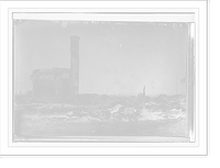 Historic Framed Print, The remains of the bank, Spooner, Minn. After forest fire,  17-7/8" x 21-7/8" Historic Framed Print, The remains of the bank, Spooner, Minn. After forest fire,  17-7/8" x 21-7/8"