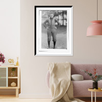 Historic Framed Print, Magidsohn, Football,  17-7/8" x 21-7/8"