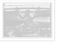 Historic Framed Print, Engine of Bleriot machine,  17-7/8" x 21-7/8"