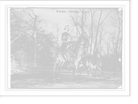 Historic Framed Print, Riding, Central Park,  17-7/8" x 21-7/8"