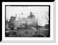 Historic Framed Print, Home of Gov. Dix, Albany, New York,  17-7/8" x 21-7/8"