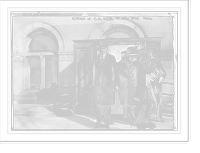 Historic Framed Print, Return of C.H. Hyde to New York,  17-7/8" x 21-7/8"