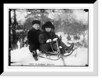 Historic Framed Print, Mary and Herbert Rawlins,  17-7/8" x 21-7/8"