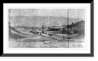 View of Romney, Va. Hampshire County, Antique Poster