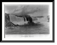 Niagara Falls.lithographed by The Sage, Sons & Co. L., P. & M. Co., Buffalo. Classic, Vintage Wall Art