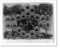 Centenary of American methodism. 1866 Classic, Vintage Poster