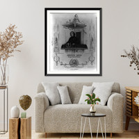 Johannes Ronge, the great German reformer, Vintage Print