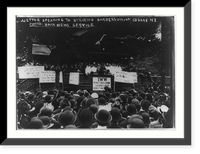 J.J. Ettor speaking to striking barbers, Union Square, N.Y. Classic, Vintage Print