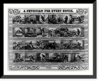 Historic Framed Print, A physician for every house,  17-7/8" x 21-7/8"