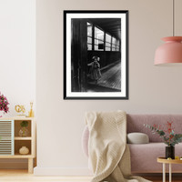 Little Orphan Annie in a Pittsburgh Institution, Vintage Print