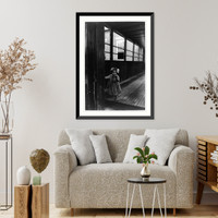 Little Orphan Annie in a Pittsburgh Institution, Vintage Print