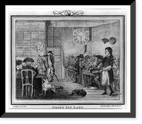 Historic Framed Print, Grays Inn Lane,  17-7/8" x 21-7/8"