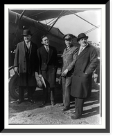 Watchful waiting, Mayor Walker among the 25,000 who waited for the Bremen" flyers" Classic, Historic Print