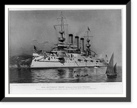 Historic Architecture - Philadelphia - New battleship Maine