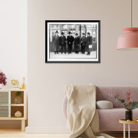 Historic Framed Print, The I.W.W. Committee with Sullivan, Caron, Flunkett, Turner, and Woolman,  17-7/8" x 21-7/8"