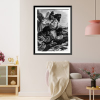 Stellung vor Narvik, Vintage Poster