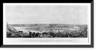 Pittsburgh, Allegheny & Birmingham.drawn from nature, lithographed & published by Otto Krebs, Pittsburgh, Pa, Antique Wall Art