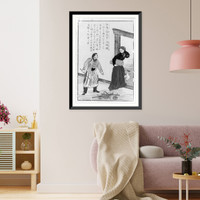 Historic Framed Print, [Sir Richard Arkwright, inventor of the spinning machine],  17-7/8" x 21-7/8"