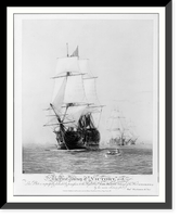 The first journey of Victory, 1778.W.L. Wyllie, R.A., pinxt.; Harold Wyllie, sculpt, Antique Print