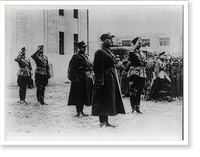 Warsaw has fallen - Polish soldiers of the underground surrounded by German soldiers, standing at attention Classic, Antique Poster