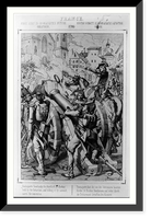 France. The Siege of Toulon Classic, Antique Print