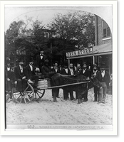 Yankee visitors in Jacksonville, Fla, Historic Print