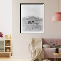 Historic Framed Print, San Francisco mt. from its base.,  17-7/8" x 21-7/8"