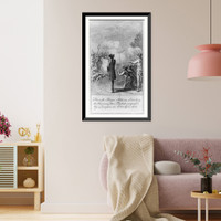 Das erste B&uuml;rger Blut, zu Gr&uuml;ndung der Americanischen Freyheit, vergossen bey Lexington am 19ten April 1775.D. Chodowiecki inv. et del. ; D. Berger sculpsit 1784. Classic, Vintage Print