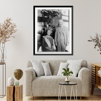 Historic Framed Print, Miss America receives a permanent wave"",  17-7/8" x 21-7/8" Historic Framed Print, Miss America receives a permanent wave"",  17-7/8" x 21-7/8"