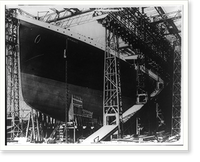 Historic Framed Print, The Titanic,  17-7/8" x 21-7/8"