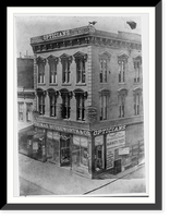 Thomas Houseworth & Co. Opticians Bldg., near Yosemite Valley in California, Historic Print