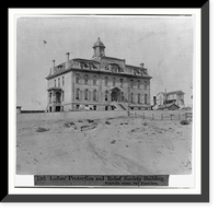 Ladies' Protection and Relief Society Bldg., Franklin St., San Francisco, Antique Print