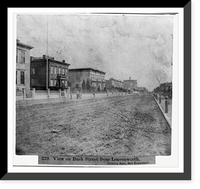 View on Bush St. from Leavenworth, looking East, San Francisco, Vintage Poster