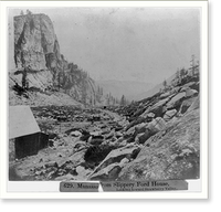 Manassa from Slippery Ford House, looking toward Strawberry Valley, Historic Reproduction