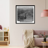 Emigrant Gap - view from the tunnel, looking West - Central Pacific Railroad Classic, Antique Wall Art