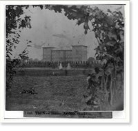 The New Insane Asylum, Stockton, San Joaquin County Classic, Historic Print