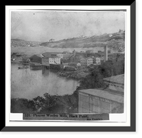 Pioneer Woolen Mills, Black Point, San Francisco Classic, Antique Print
