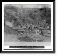 Historic Framed Print, Albion Lumber Mills, looking East, Mendocino County,  17-7/8" x 21-7/8"