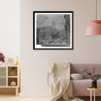 Merchants' Exchange Building - South Side of California Street between Leidesdorff and Montgomery, San Francisco, Antique Wall Art