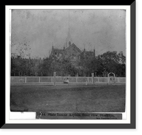 State Insane Asylum, front view, Stockton, San Joaquin County, Historic Reproduction