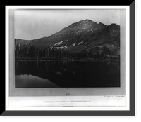 Historic Framed Print, Mt. Agassiz, Uinta Mts. [Utah].T. H. O'Sullivan, phot.,  17-7/8" x 21-7/8"