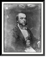 August Belmont, half-length portrait, facing three-quarters to right, with side whiskers - 2, Antique Poster