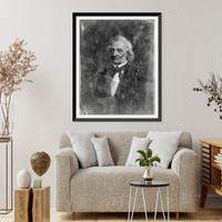 Historic Framed Print, [Amos Kendall, half-length portrait, three-quarters to left] - 2,  17-7/8" x 21-7/8"