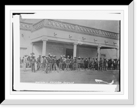 Historic Framed Print, Madero's Hacienda, Bustillo,  17-7/8" x 21-7/8"