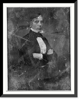 Unidentified man, about 25 years of age, three-quarter length portrait, three-quarters to the right, seated in chair, with arms folded, Vintage Wall Art
